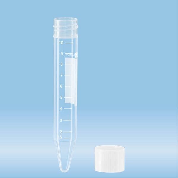 Tube, 10 ml,  100 x 16 mm, PP, with print, 1000 Piece(s)