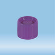 Screw cap, purple, suitable for tubes  16-16.5 mm, 1000 Piece(s)