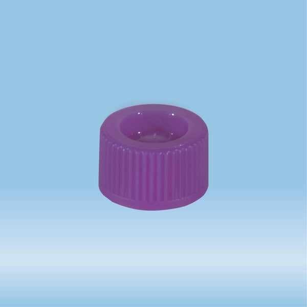 Screw cap, purple, suitable for tubes 82 x 13 mm, 1000 Piece(s)