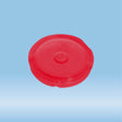 Colour-coded inserts, red, PP, suitable for screw caps 65.712.xxx, 500 Piece(s)