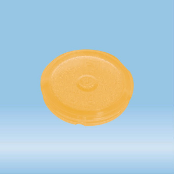 Colour-coded inserts, yellow, PP, suitable for screw caps 65.712.xxx, 500 Piece(s)
