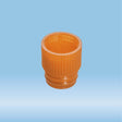 Push cap, orange, suitable for tubes  13 mm, 1000 Piece(s)