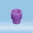 Push cap, violet, suitable for tubes  12 mm, 1000 Piece(s)