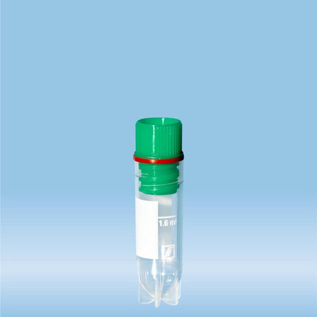 CryoPure tubes, 2 ml, QuickSeal screw cap, green, 500 Piece(s)