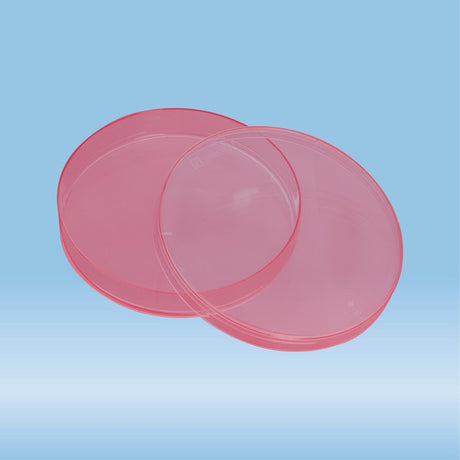 Petri dish, 92 x 16 mm, red, with ventilation cams, 480 Piece(s)