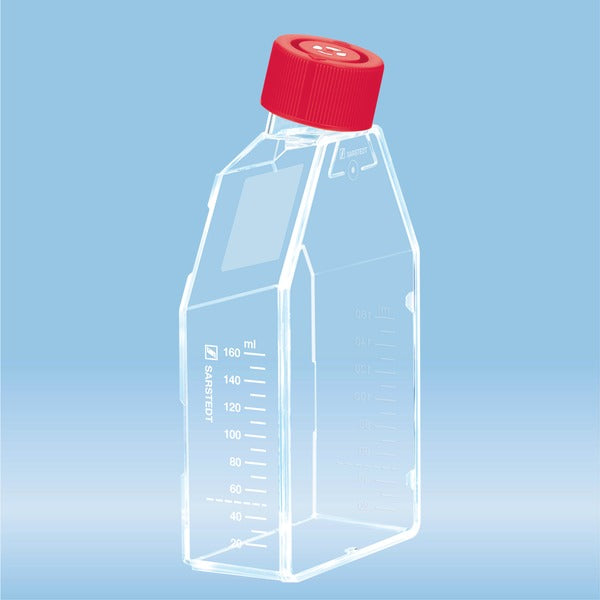 Cell culture flask, T-75, surface: Standard, Filter cap, 100 Piece(s)