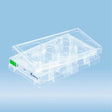 Cell culture plate, 6 well, surface: Suspension, flat base, 50 Piece(s)