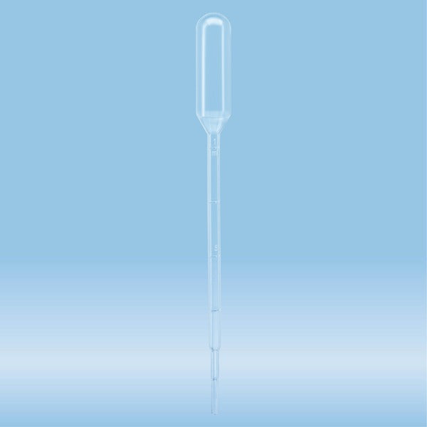 Transfer pipette, 3.5 ml, (LxW): 156 x 12.5 mm, LD-PE, transparent, 500 Piece(s)