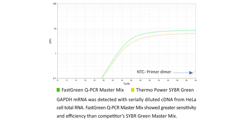 FastGreen Q-PCR Master Mix (2X), No Rox