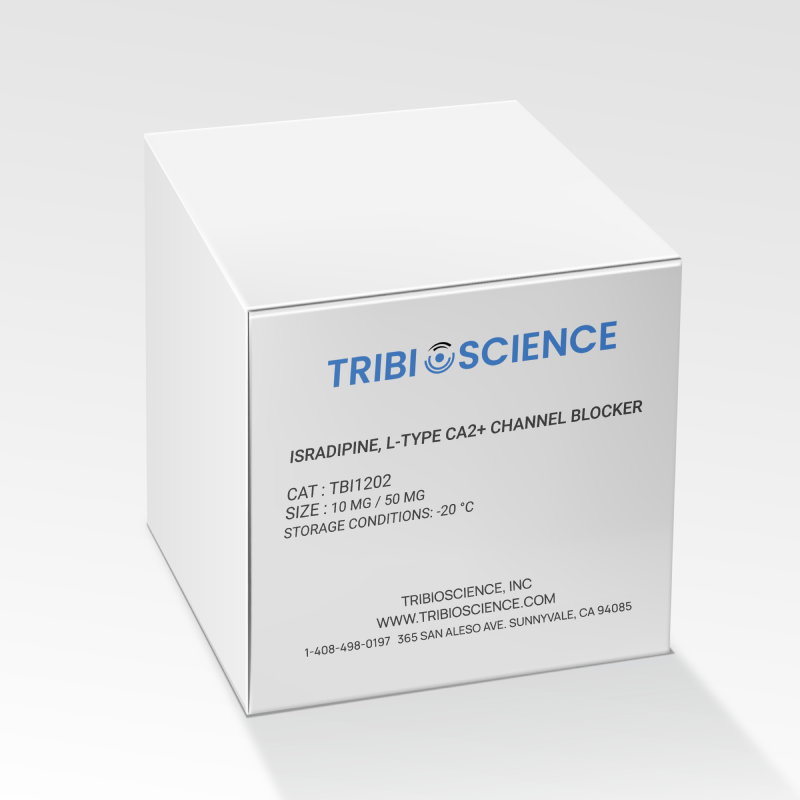 Isradipine, L-type Ca2+ channel blocker (TBI1202)