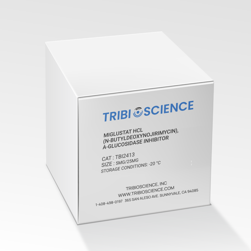 Miglustat HCl (N-Butyldeoxynojirimycin), a-Glucosidase inhibitor (TBI2413)