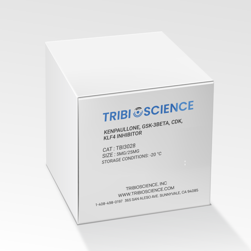 Kenpaullone, GSK-3beta, CDK, KLF4 inhibitor (TBI3028)