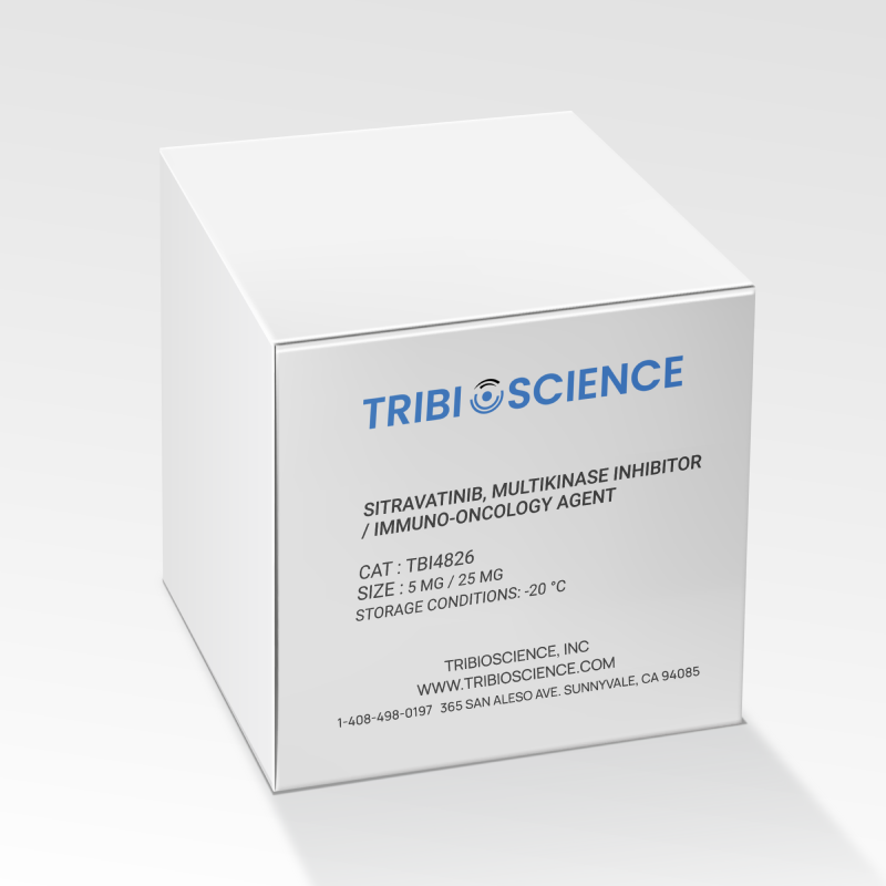 Sitravatinib, Multikinase inhibitor / Immuno-oncology agent (TBI4826)