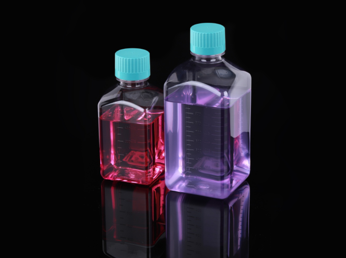 NEST PETG Square Shape Media/Storage Bottle, Sterile (30 ml, 60 ml,  125 ml, 250 ml, 500 ml, 1000 ml)